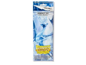Koszulki na karty Dragon Shield Perfect Fit Sealable 100 sztuk