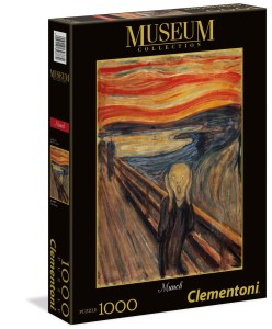 Puzzle 1000 Museum Collection: Munch - The Scream