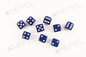 Kości Chessex - kostka k6 12mm Speckled Stealth