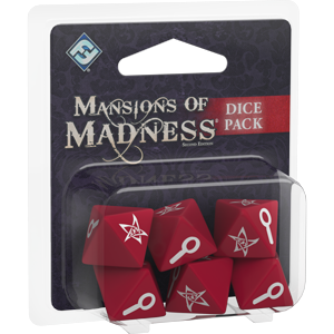 Mansions of Madness - zestaw kości (Posiadłość Szaleństwa)