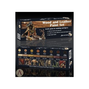 Scalecolor: Wood and Leather Paint set