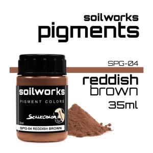 Scale75 Soil works: Reddish Brown pigment