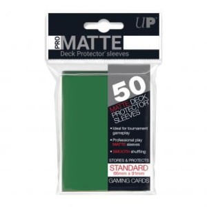 Koszulki na karty Ultra-Pro Pro-Matte Standard 66x91 mm 50 sztuk - zielone