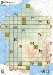 Carcassonne: Mapa Francji (druga edycja)