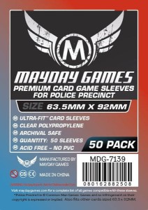 Koszulki na karty Mayday Premium 63,5x92 mm 50 sztuk