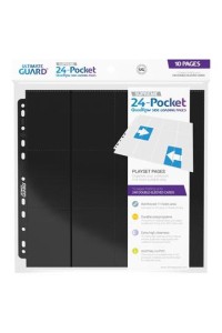 Strona do klasera Ultimate Guard 24-Pocket QuadRow Side-Loading - 10 sztuk - black