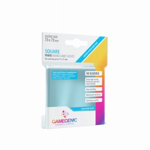 Koszulki na karty Gamegenic: Prime Square (71x71 mm) - 50 sztuk