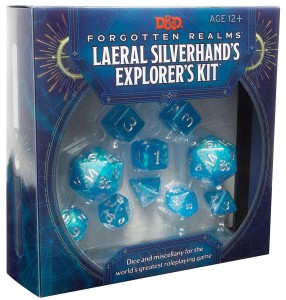 Dungeons & Dragons RPG: Laeral Silverhand's Explorer's Kit - Dice & Miscellany