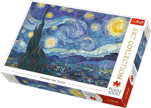 Puzzle 1000 Art Collection - Starry Night by Vincent van Gogh