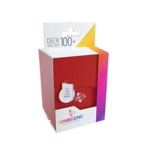 Pudełko na karty Gamegenic: Deck Holder 100+ czerwone