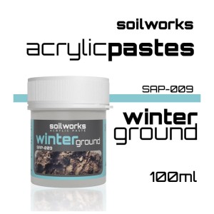 Scale75 Soil works: Acrylic Paste - Winter Ground