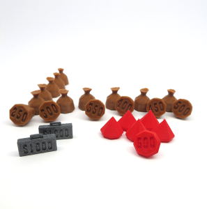 Elementy zamienne do gry Colt Express