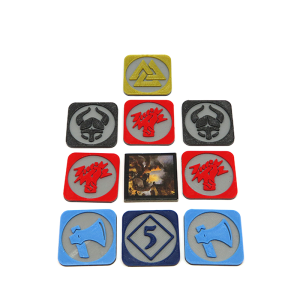 Elementy zamienne do Blood Rage: żetony plądrowania