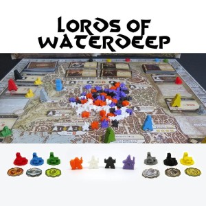 Elementy zamienne do Lords of Waterdeep: zestaw pionków