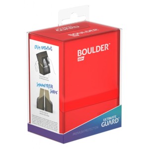 Pudełko na karty Ultimate Guard Boulder Deck Case 60+ Ruby