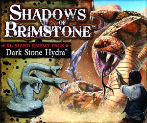 Shadows of Brimstone: Dark Stone Hydra - XL Enemy Pack