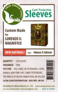 Koszulki na karty Swan Panasia 44x68 mm medium 120 sztuk