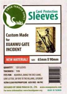 Koszulki na karty Swan Panasia 65x90 mm thin (cienkie) 120 sztuk