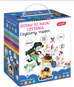 CzuCzu: Czytamy Razem - Zestaw do nauki czytania 2+