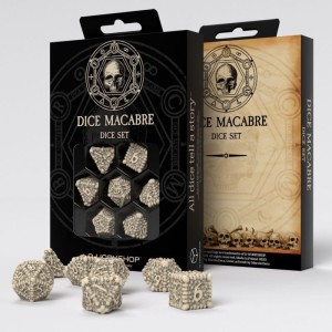 Komplet kości Dice Macabre