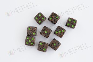 Kości Chessex - kostka k6 12mm Speckled Earth