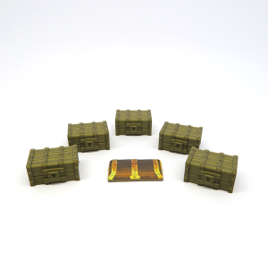 Elementy zamienne do gry Gloomhaven: Skrzynie skarbów - celu