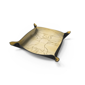 Dice tray: Vitruvian Cat