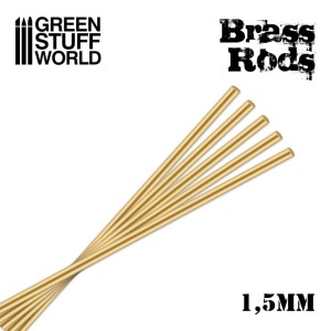 Green Stuff World: Mosiężne pręciki do mocowania (1,5 mm)