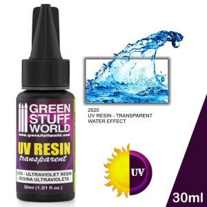 Green Stuff World: Żywica UV 30ml - Efekt Wody (Water Effect)