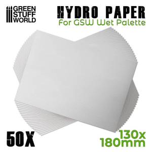 Green Stuff World: Arkusze papieru do mokrej palety (hydro paper)