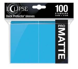 Koszulki na karty Ultra-Pro Pro-Matte Eclipse Sky Blue 66x91 mm 100 sztuk (niebieskie)