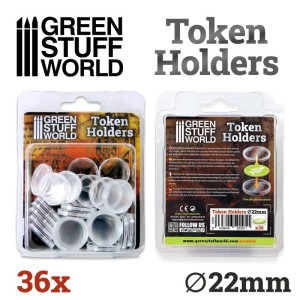 Green Stuff World: Kapsle na żetony 22mm