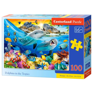 Puzzle 100 Dolphins in the Tropics