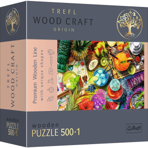 Wooden puzzle 500 + 1 - Colorful cocktails