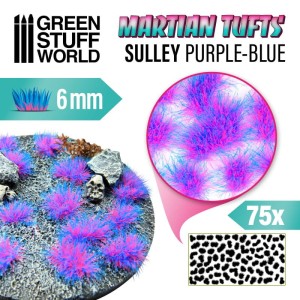Green Stuff World: Fluorescencyjne trawki marsjańskie - Sully Purple-Blue