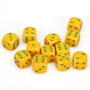 Kości Chessex - kostka k6 16mm Speckled Lotus