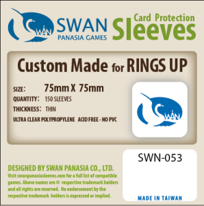 Koszulki na karty Swan Panasia 75x75 mm thin (cienkie) 150 sztuk