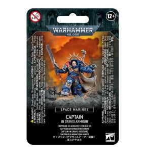 Space Marines: Captain in Gravis Armour (Warhammer 40,000)