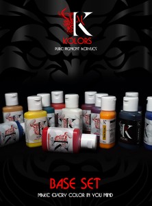 Kimera Kolors: Pure pigments - Base set