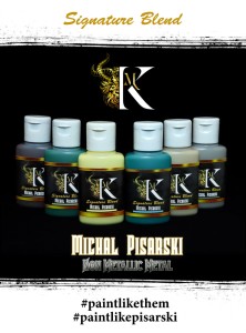 Kimera Kolors: Michał Pisarski signature set - Non Metallic Metal