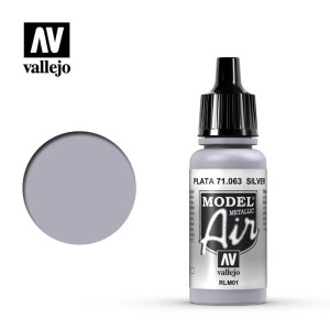 Vallejo: Model Air - Silver RLM01 17 ml