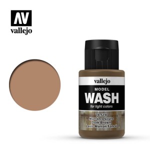 Vallejo: Model Wash - Dark Brown 35 ml