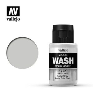 Vallejo: Model Wash - Light Grey 35 ml