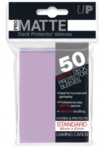 Koszulki na karty Ultra-Pro Pro-Matte Standard 66x91 mm 50 sztuk - lilac