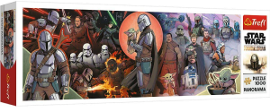 Puzzle 1000 Panorama - The Adventures of the Mandalorian