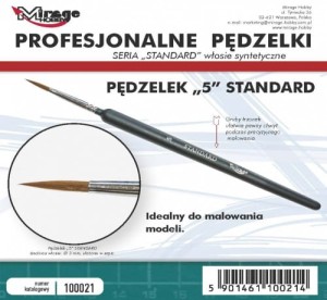 Mirage Hobby: Pędzel Standard "5" (włosie syntetyczne)
