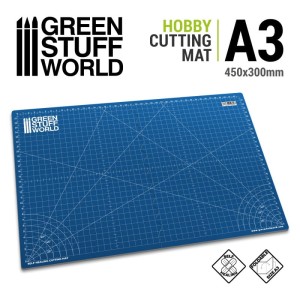 Green Stuff World: Mata do cięcia niebieska A3
