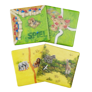 Carcassonne (druga edycja) - 4 dodatkowe kafelki z magazynu SpielDoch! 2/2018