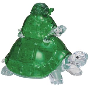 3D Crystal Puzzle 37: Żółwie