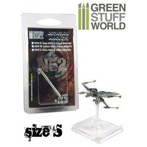Green Stuff World: Magnesy Obrotowe 5+3,5mm (S)
